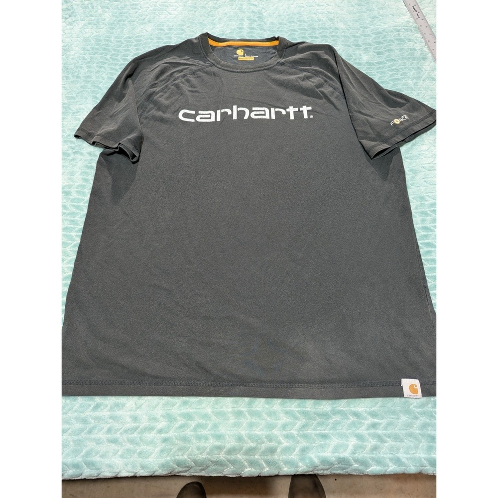 Carhartt Force Relaxed Fit Graphic T-Shirt‎ Black Mens Large